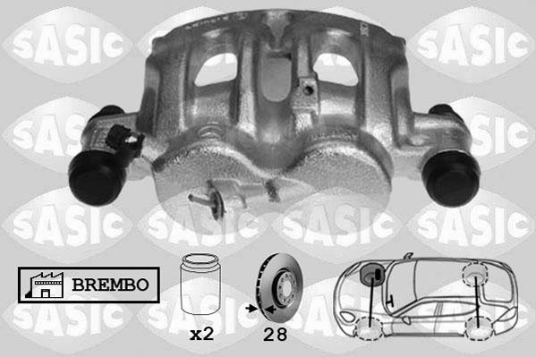 Sasic 6506185 - Спирачен апарат vvparts.bg