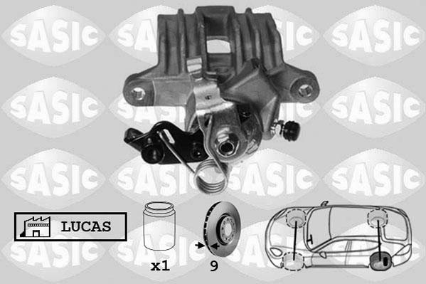 Sasic 6506122 - Спирачен апарат vvparts.bg