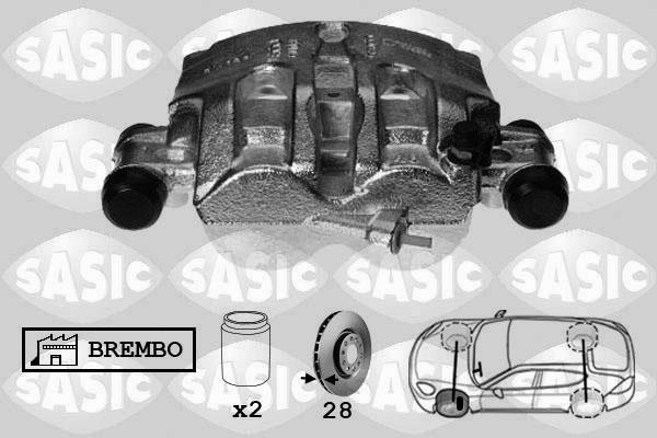 Sasic 6506172 - Спирачен апарат vvparts.bg