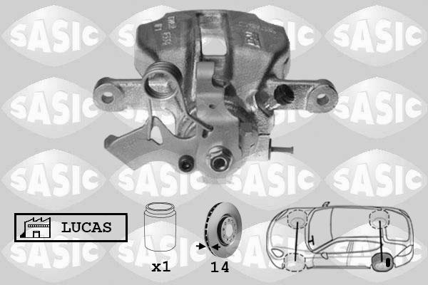 Sasic 6500076 - Спирачен апарат vvparts.bg