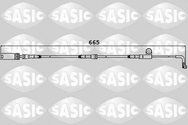 Sasic 6236010 - Предупредителен контактен сензор, износване на накладките vvparts.bg