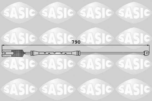 Sasic 6236011 - Предупредителен контактен сензор, износване на накладките vvparts.bg