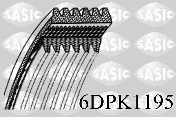 Sasic 6DPK1195 - Пистов ремък vvparts.bg