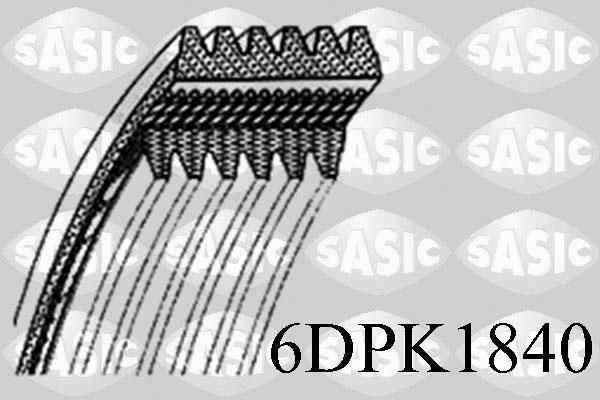 Sasic 6DPK1840 - Пистов ремък vvparts.bg