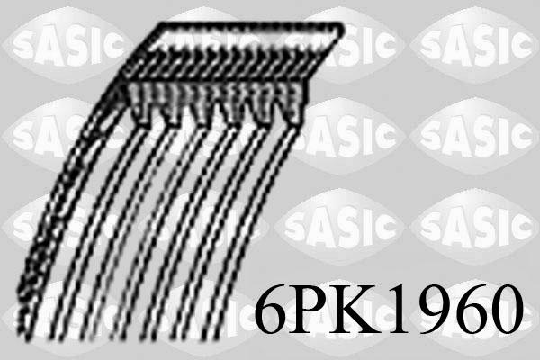 Sasic 6PK1960 - Пистов ремък vvparts.bg