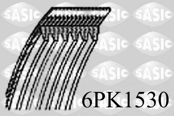Sasic 6PK1530 - Пистов ремък vvparts.bg
