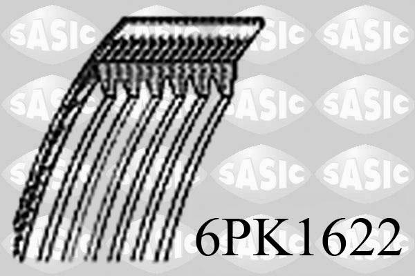 Sasic 6PK1622 - Пистов ремък vvparts.bg