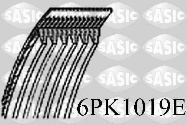 Sasic 6PK1019E - Пистов ремък vvparts.bg