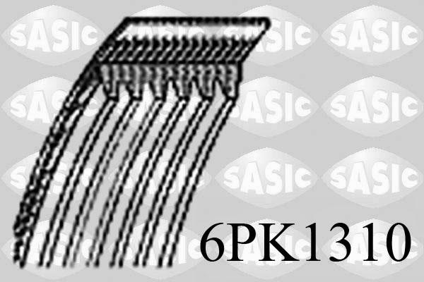 Sasic 6PK1310 - Пистов ремък vvparts.bg