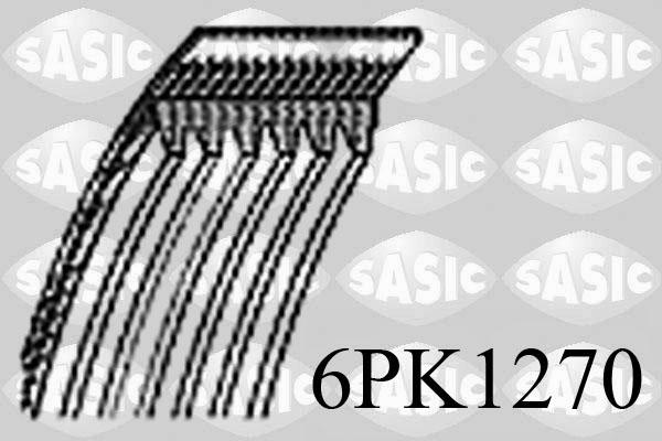 Sasic 6PK1270 - Пистов ремък vvparts.bg