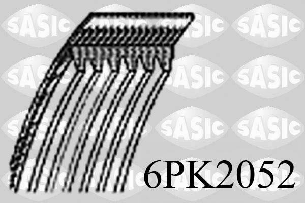 Sasic 6PK2052 - Пистов ремък vvparts.bg