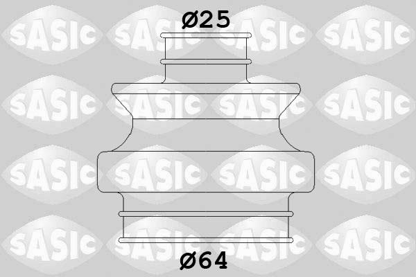 Sasic 1906141 - Маншон, полуоска vvparts.bg