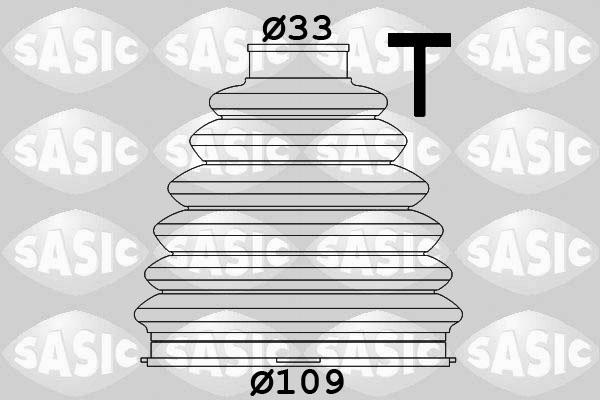 Sasic 1900004 - Маншон, полуоска vvparts.bg