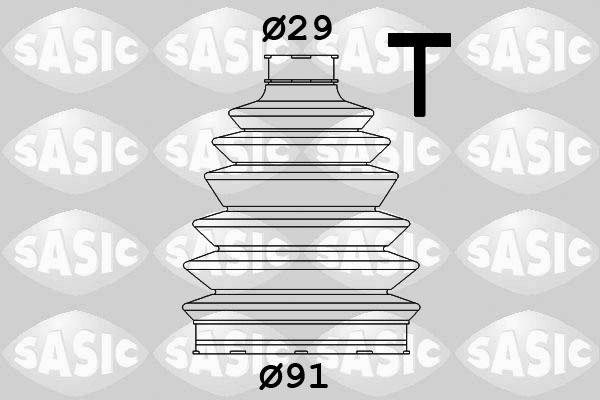 Sasic 1900007 - Маншон, полуоска vvparts.bg