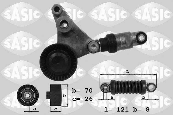 Sasic 1624022 - Ремъчен обтегач, пистов ремък vvparts.bg