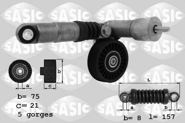 Sasic 1626047 - Ремъчен обтегач, пистов ремък vvparts.bg