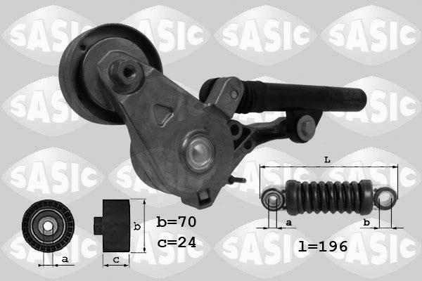 Sasic 1626034 - Ремъчен обтегач, пистов ремък vvparts.bg