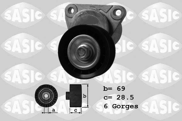 Sasic 1626102 - Ремъчен обтегач, пистов ремък vvparts.bg