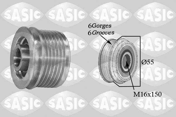 Sasic 1674001 - Ремъчна шайба, генератор vvparts.bg