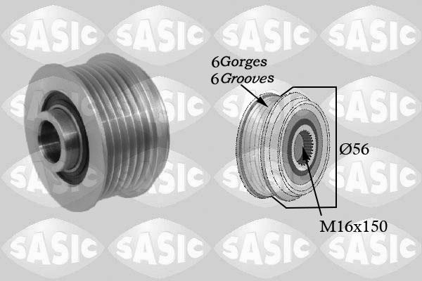 Sasic 1674002 - Ремъчна шайба, генератор vvparts.bg