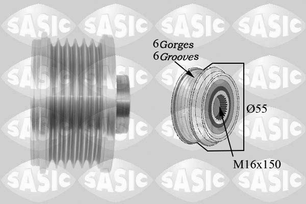 Sasic 1674007 - Ремъчна шайба, генератор vvparts.bg