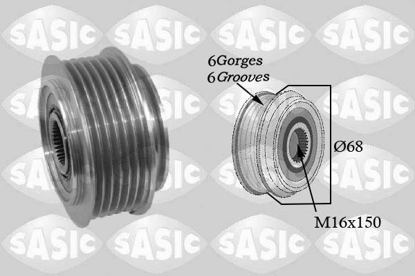 Sasic 1676009 - Ремъчна шайба, генератор vvparts.bg