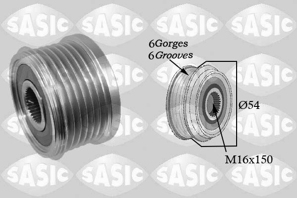 Sasic 1676010 - Ремъчна шайба, генератор vvparts.bg