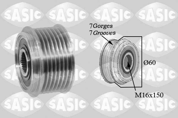 Sasic 1676027 - Ремъчна шайба, генератор vvparts.bg