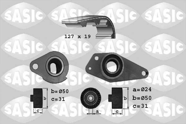 Sasic 1754016 - Комплект ангренажен ремък vvparts.bg