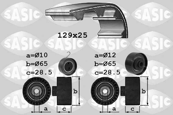 Sasic 1756063 - Комплект ангренажен ремък vvparts.bg