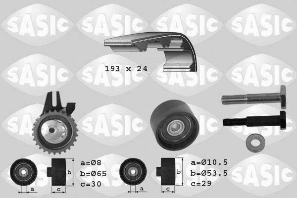 Sasic 1756009 - Комплект ангренажен ремък vvparts.bg