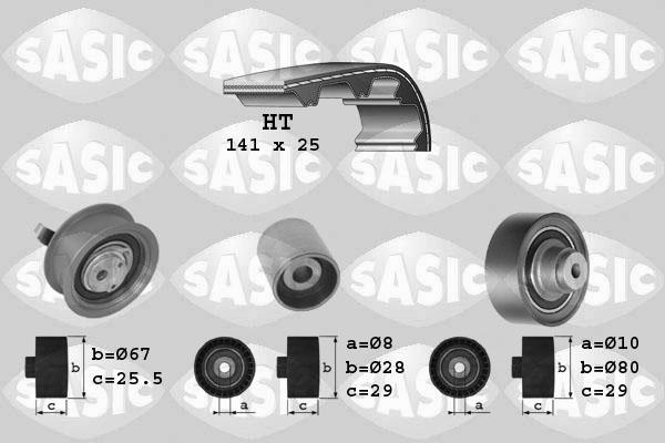 Sasic 1756001 - Комплект ангренажен ремък vvparts.bg