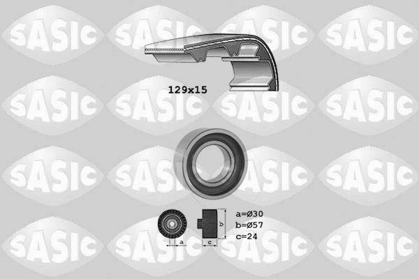 Sasic 1756017 - Комплект ангренажен ремък vvparts.bg