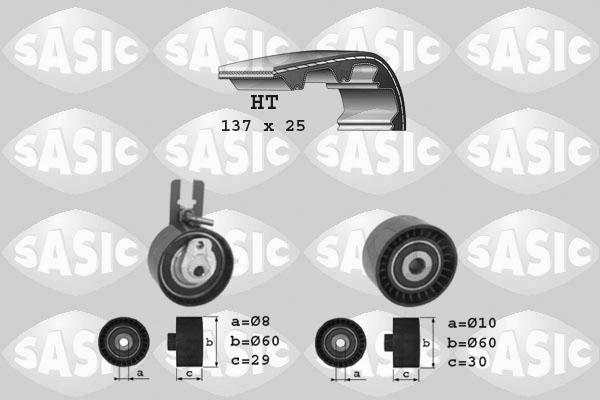 Sasic 1750019 - Комплект ангренажен ремък vvparts.bg