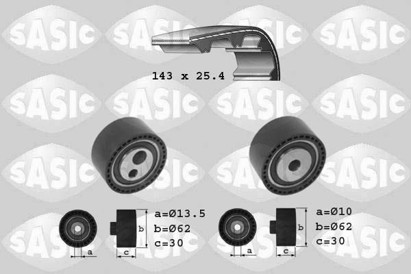 Sasic 1750026 - Комплект ангренажен ремък vvparts.bg