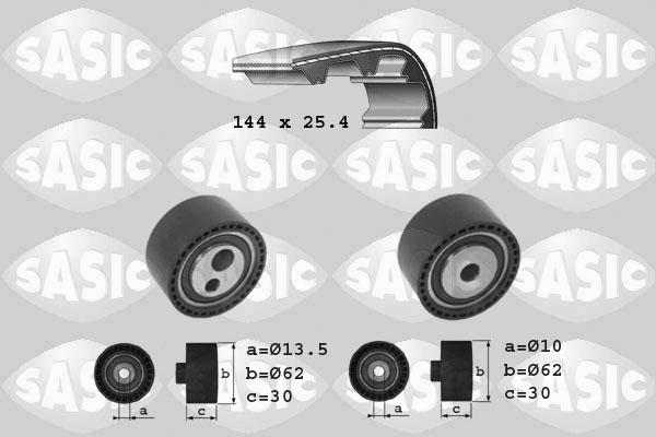 Sasic 1750027 - Комплект ангренажен ремък vvparts.bg