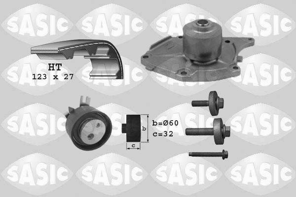 Sasic 3904022 - Водна помпа+ к-кт ангренажен ремък vvparts.bg