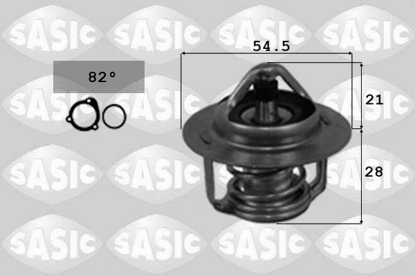 Sasic 3304013 - Термостат, охладителна течност vvparts.bg