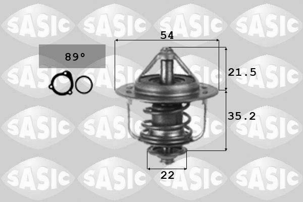 Sasic 3306045 - Термостат, охладителна течност vvparts.bg