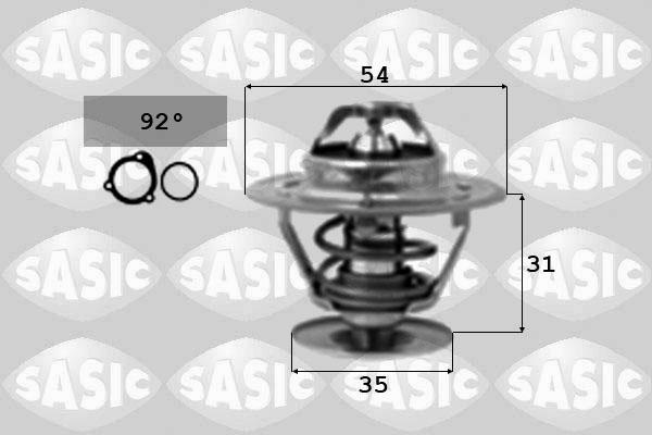 Sasic 3306067 - Термостат, охладителна течност vvparts.bg