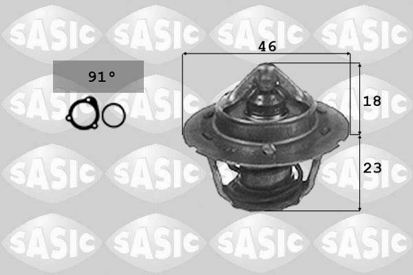 Sasic 3306007 - Термостат, охладителна течност vvparts.bg