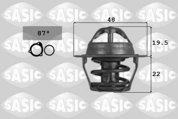 Sasic 3306012 - Термостат, охладителна течност vvparts.bg