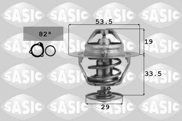 Sasic 3306030 - Термостат, охладителна течност vvparts.bg