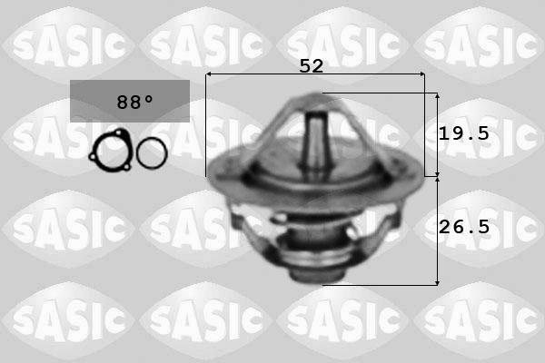 Sasic 3306032 - Термостат, охладителна течност vvparts.bg