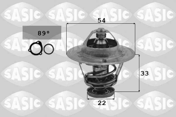 Sasic 3306078 - Термостат, охладителна течност vvparts.bg