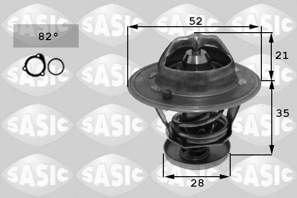 Sasic 3306139 - Термостат, охладителна течност vvparts.bg