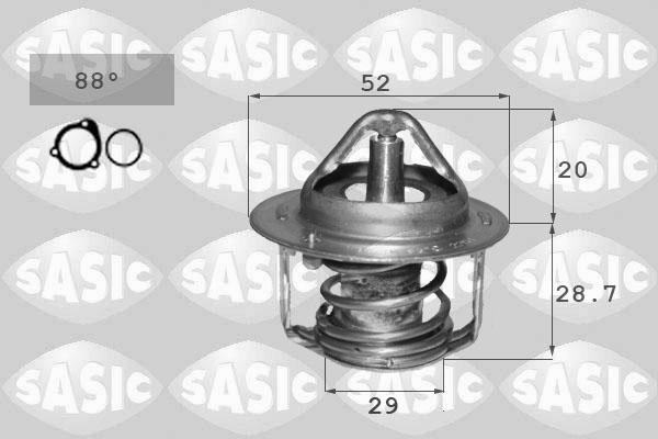 Sasic 3306134 - Термостат, охладителна течност vvparts.bg