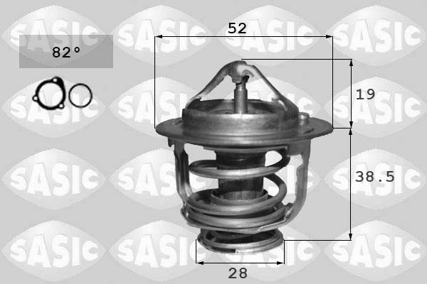 Sasic 3306133 - Термостат, охладителна течност vvparts.bg