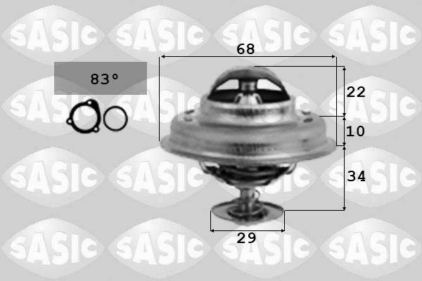 Sasic 3381251 - Термостат, охладителна течност vvparts.bg