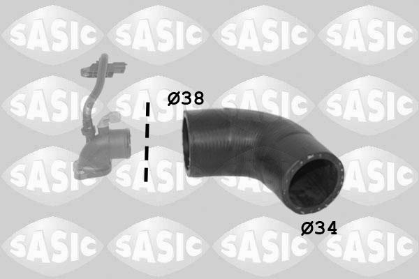 Sasic 3334040 - Въздуховод за турбината vvparts.bg